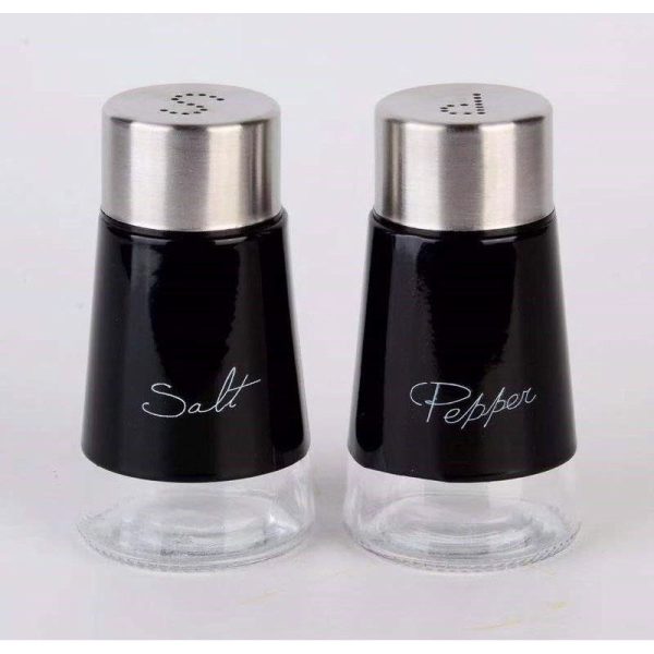 ROYAL CUISINE SALT & PEPPER SET BLACK