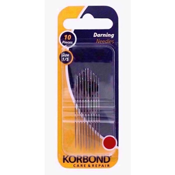 KORBOND DARNING NEEDLES 10PCS