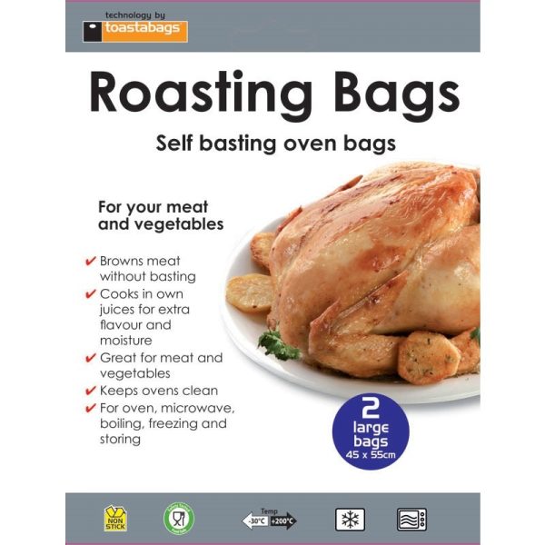 TOASTABAGS OVEN ROASTING 2 BAGS LARGE