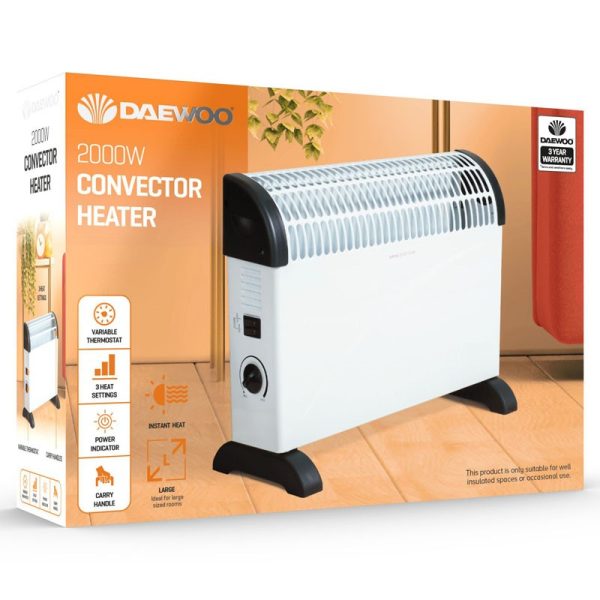 DAEWOO CONVECTOR HEATER 2000W