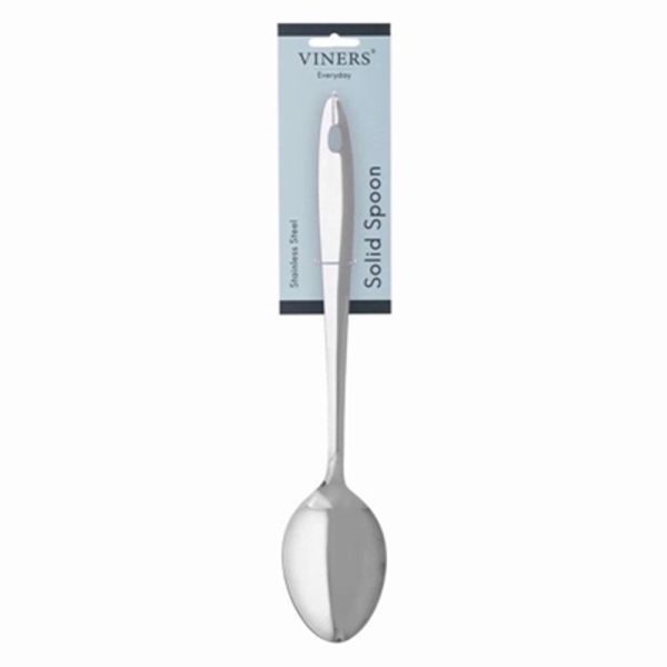 VINERS EVERYDAY STAINLESS STEEL SOLID SPOON