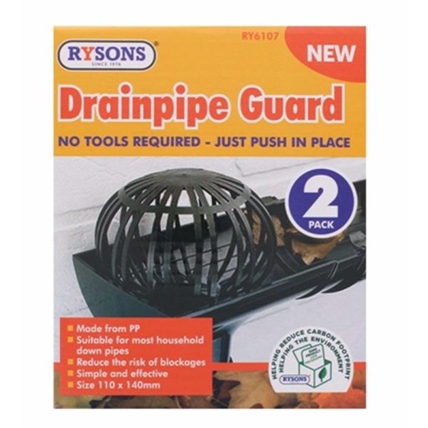 DRAIN LEAF GUARDS PACK OF 2