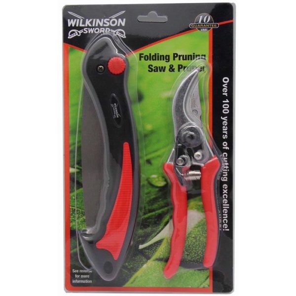 WILKINSON SWORD FOLDING SAW AND PRUNER SET