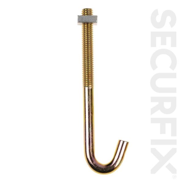 SECURFIX HOOK BOLT M8X100MM