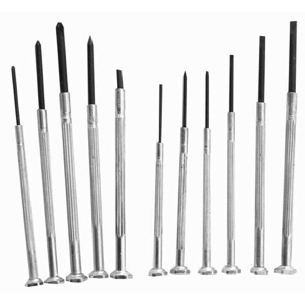 DEKTON PRECISION SCREWDRIVER 11PC SET