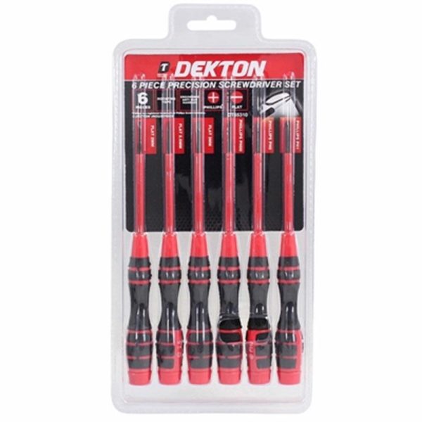 DEKTON PRECISION SCREWDRIVER 6PCS