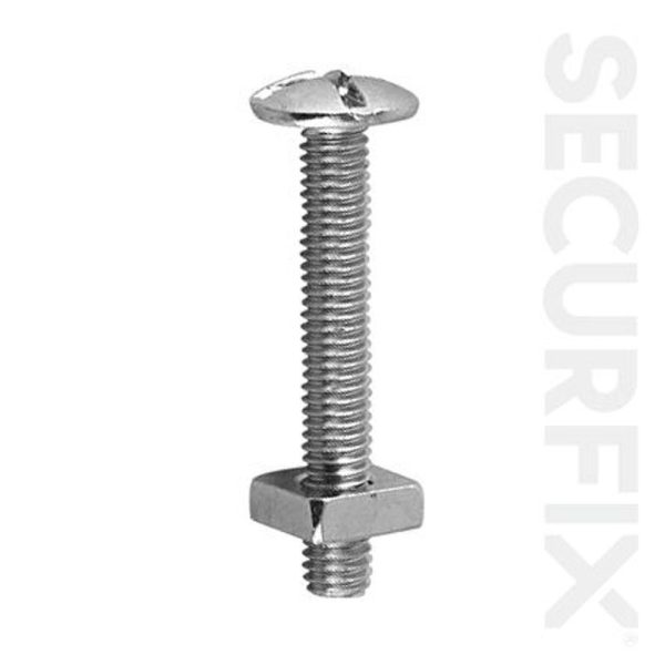 SECURFIX ROOF BOLT ZP M6X12MM