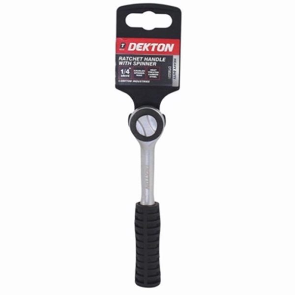 DEKTON RACHET HANDLE SPINNER 1/4 INCH