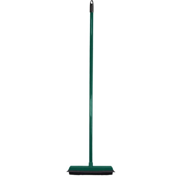 TOWN & COUNTY RUBBER BROOM & STEEL HANDLE