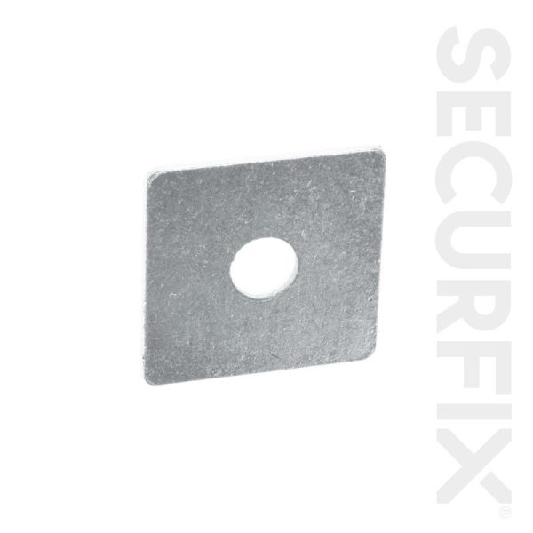 SECURFIX SQUARE WASHER ZP 50X50MM