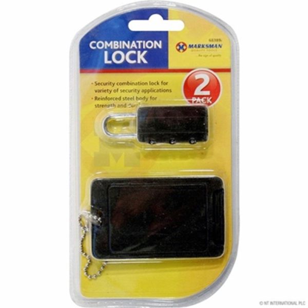 MARKSMAN COMBO LOCK 2PC