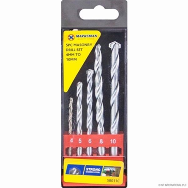 MARKSMAN DRILL SET MASONRY 5PC