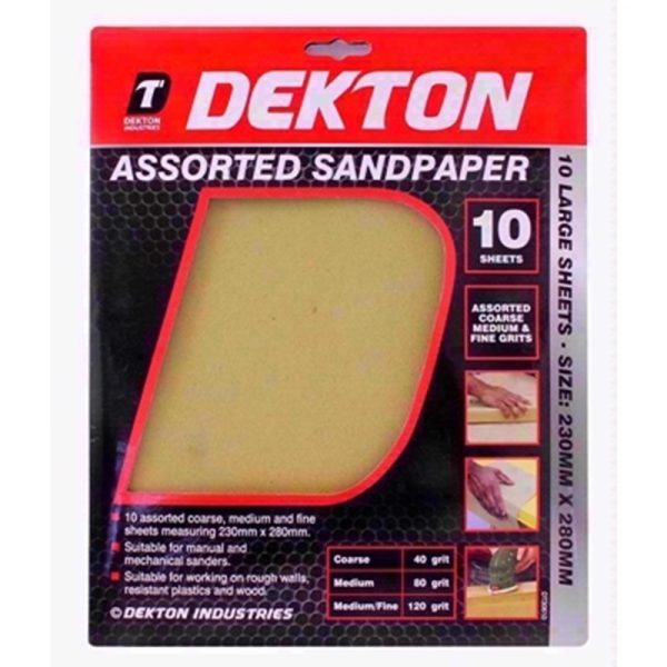 DEKTON SANDPAPER ASSORTED