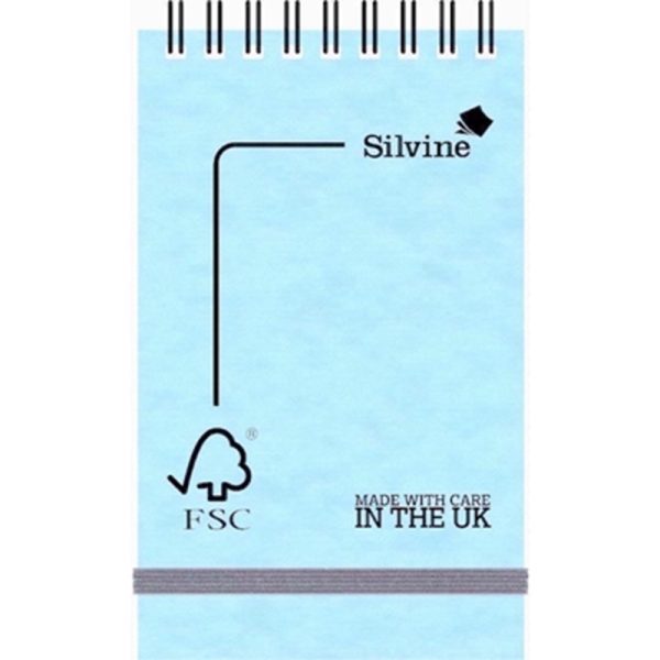 SILVINE PRESSBOARD 3X5 POCKET BOOK PACK OF 10