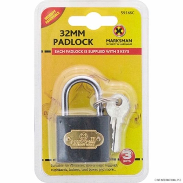 MARKSMAN PADLOCK 32MM