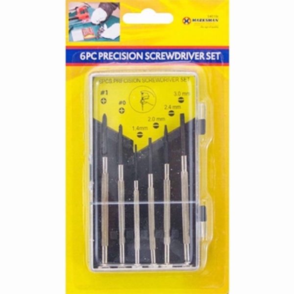 MARKSMAN PRECISION 6PC SCREWDRIVER