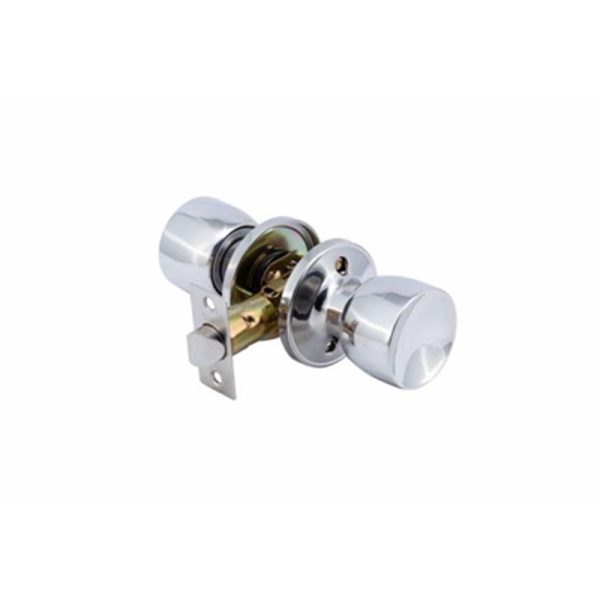 YALE PASSAGE KNOB SET CHROME