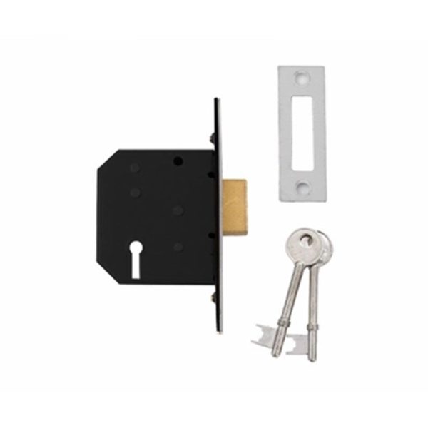 YALE ESSENTIALS DEADLOCK CHROME 64MM