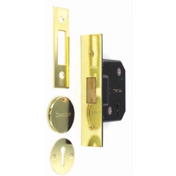 SECURIT 3 LEVER DEAD LOCK BP 63MM