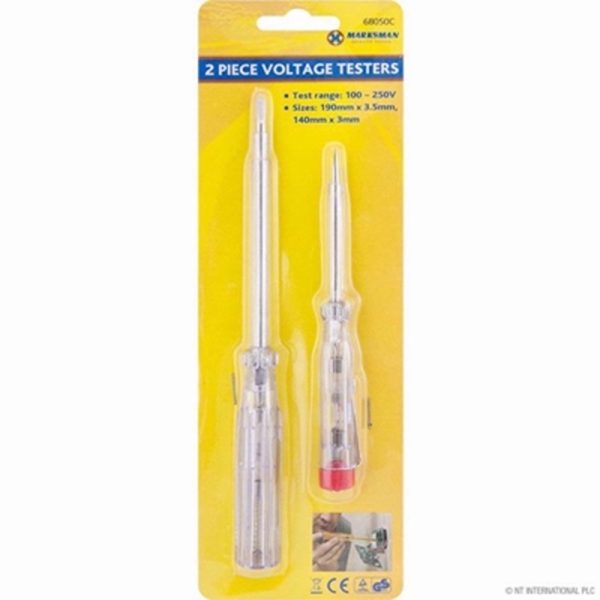 MARKSMAN VOLTAGE TESTER 2PC