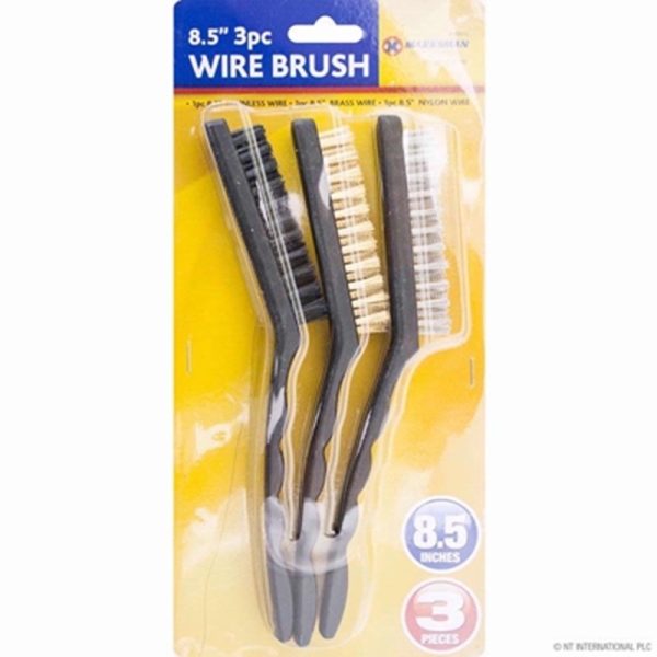 MARKSMAN WIRE BRUSH 3PCE