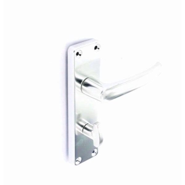 SECURIT BATH HANDLES BRIGHT ALUMINIUIM 150MM