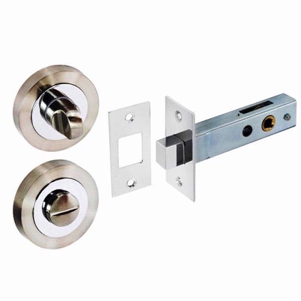 SECURIT BATHROOM THUMBTURN WITH DEADBOLT