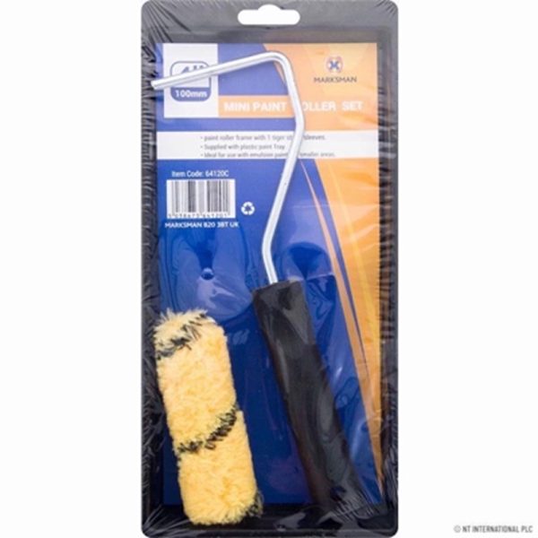 MINI PAINT BRUSH ROLLER SET