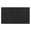FIRTH RUBBER DOORMAT CHARCOAL 40X70CM