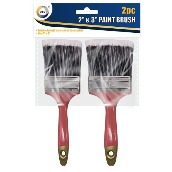 PAINTBRUSHES 2PC 2 AND 3 INCH