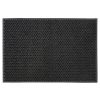 JVL DOORMAT RUBBER CONDOR BLACK 40X60CM