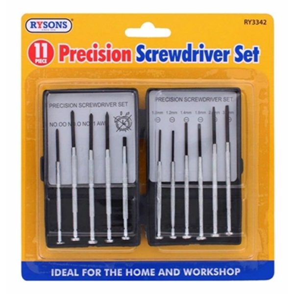 PRECISION SCREWDRIVER SET 11PC