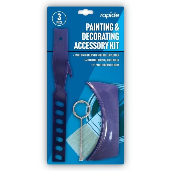 RAPIDE PAINTING & DECORATING ACCESSORY KIT - 3PC