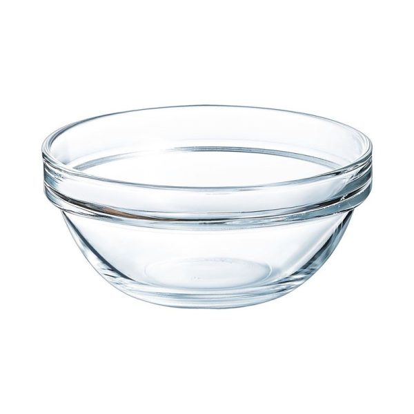 STACKING BOWL GLASS 9CM PACK OF 6