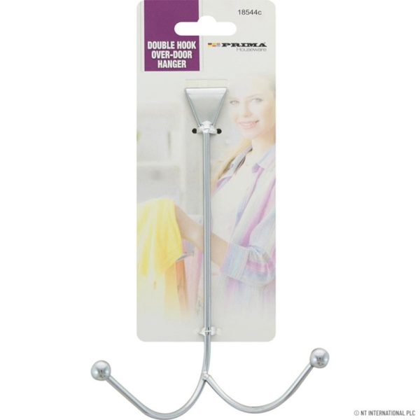 PRIMA DOUBLE HOOK OVER DOOR HANGER