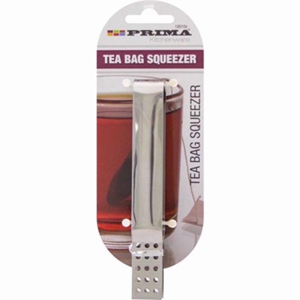 PRIMA STAINLESS STEEL TEA BAG SQUEEZER