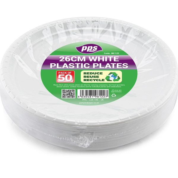 PPS LARGE PLASTIC 50 PLATES