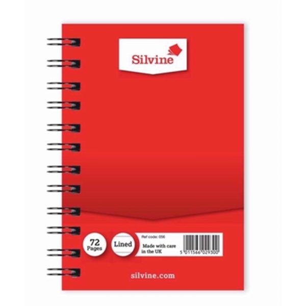 SILVINE SPIRAL NOTEBOOK 056 PACK OF 36