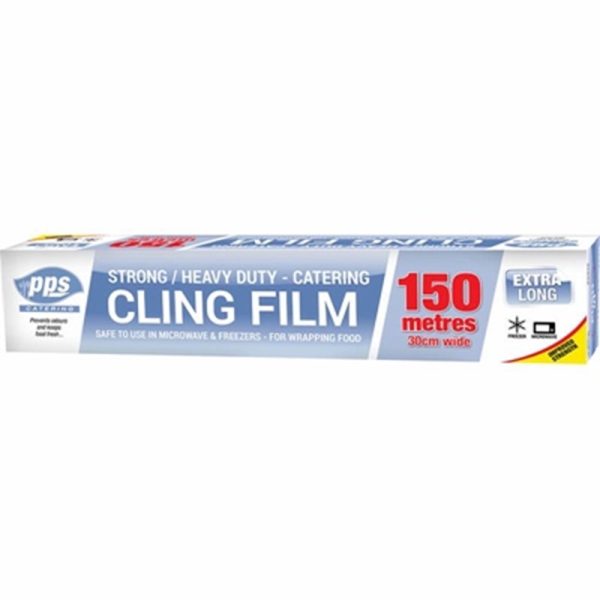 PPS CLING FILM 150M X 300MM PACK OF 9