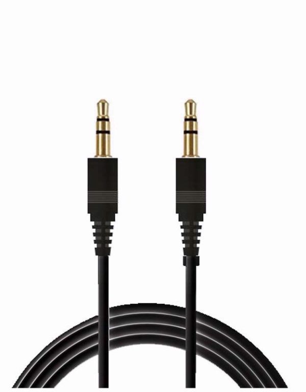 GVC AUX CABLE 1M BLACK