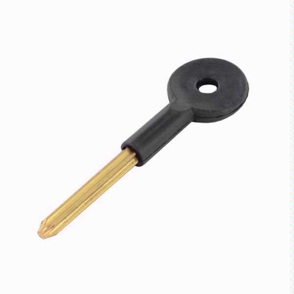 SECURIT BOLT KEY BRASS/BLACK