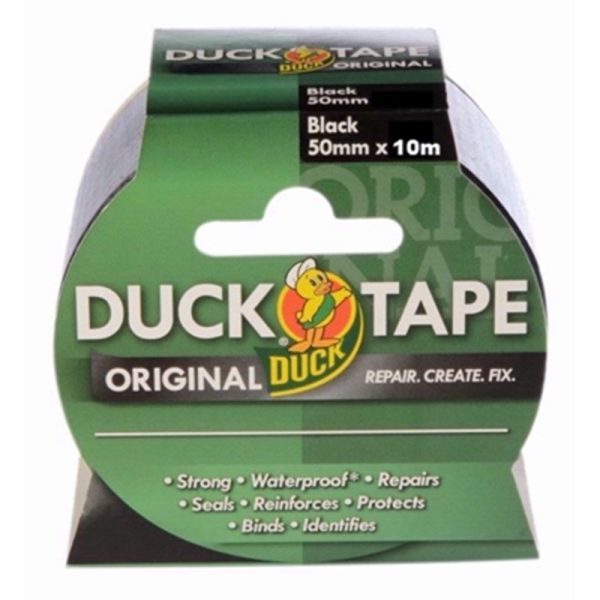 DUCK TAPE ORIGINAL 50MMX10M BLK