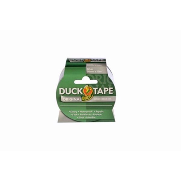 DUCK TAPE ORIGINAL 50MMX10M SLV