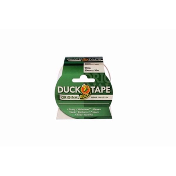 DUCK TAPE ORIGINAL 50MMX10M WHT