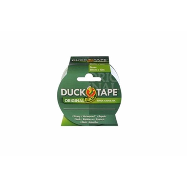 DUCK TAPE ORIGINAL GREEN 50MM X 10M