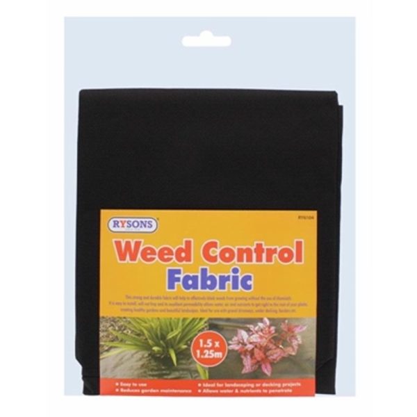 WEED CONTROL FABRIC 1.5 X 1.25M