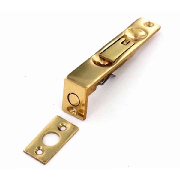 SECURIT BRASS FLUSH BOLT 150MM