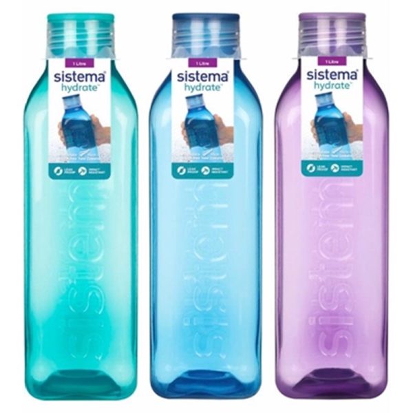 SISTEMA SPORTS SQUARE BOTTLE 1L