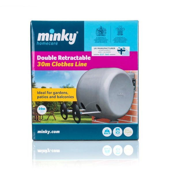 MINKY DOUBLE CLOTHES LINE 30M (2022)