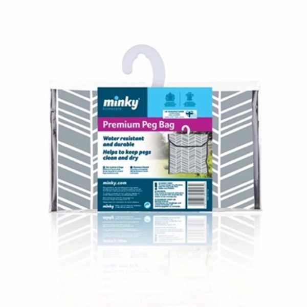 MINKY PREMIUM GEOMETRIC PEG BAG